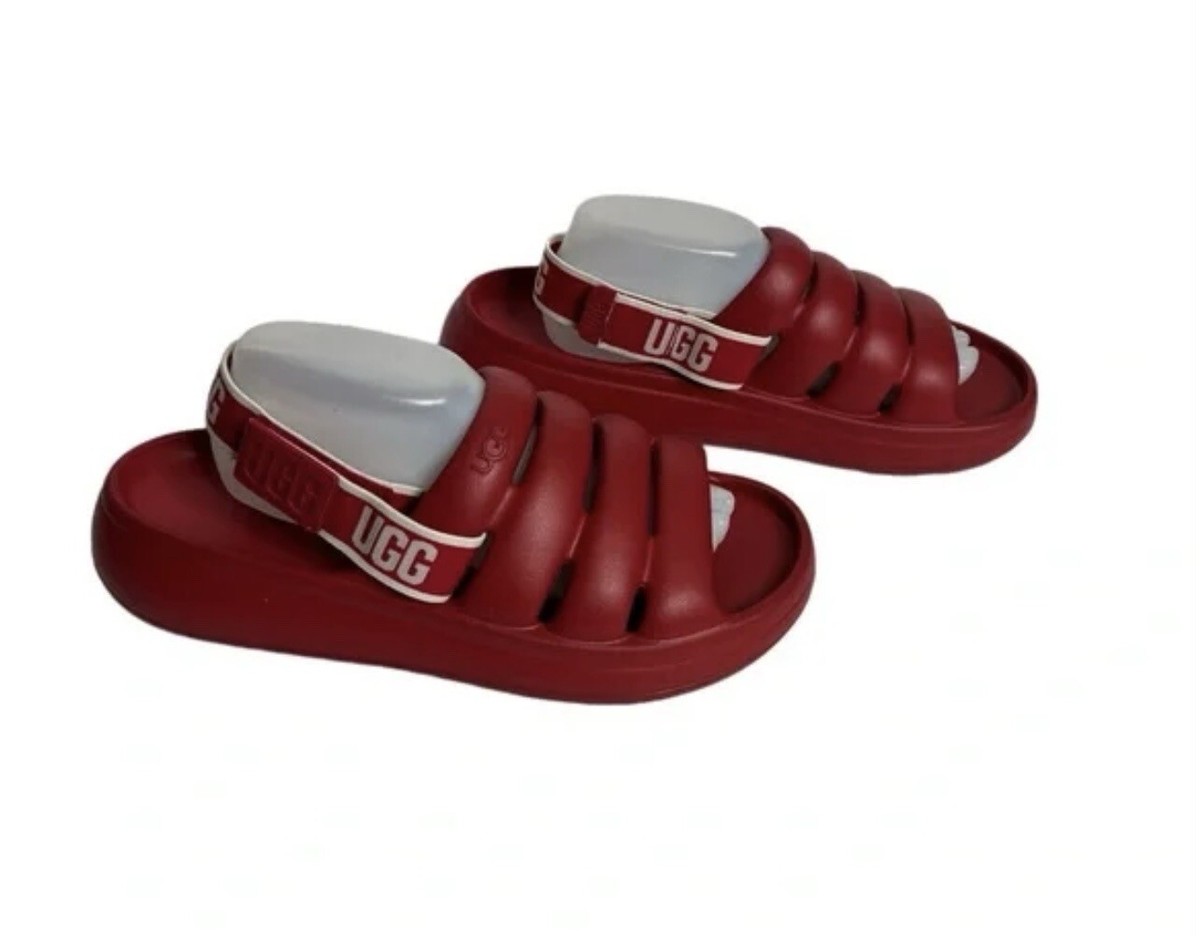 UGG Sport Yeah Samba Red Sandals Size 13 UGG Tasman Women main image 2