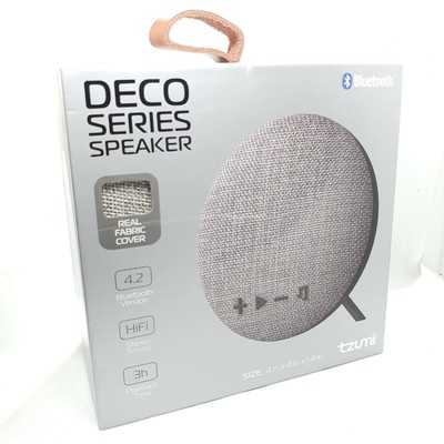 tzumi deco series speaker