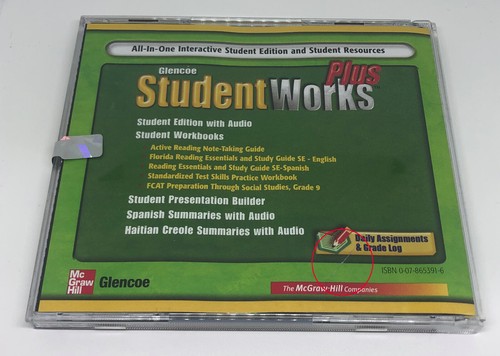Glencoe World History, Florida Edition, StudentWorks Plus (CD-ROM) Cracked Case - Picture 4 of 5