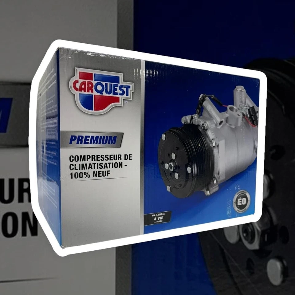 Compresor de aire acondicionado Lincoln 2006 Mark LT 1994-2002 Town Car 1993-1998 Mark VII T58129 Foto 3 de 4