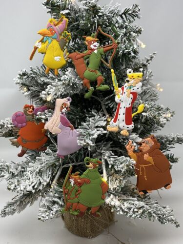 Disney's Robin Hood 7-teiliges Weihnachtsschmuck-Set - Brandneu - Bild 2 von 12