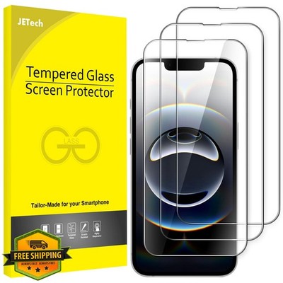 JETech iPhone 17e/16e 6.1'' Screen Protector Tempered Glass 3-Pack