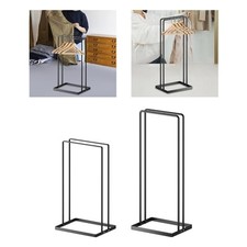 Coat Hanger Organizer Stacker Bathroon Towel Shelf Sturdy Multifunctional Iron