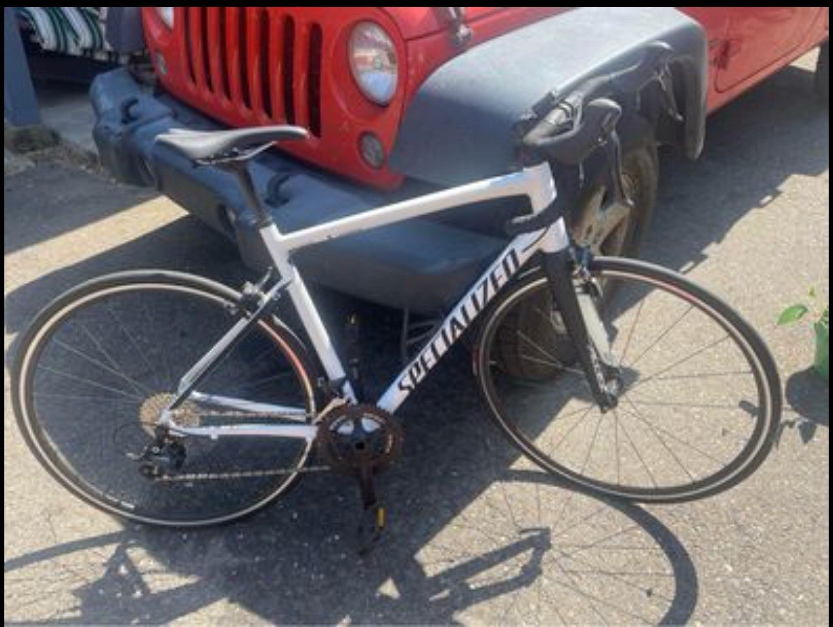 Specialized Road Bike 700C White/Black Aluminum Drop Bar Rim