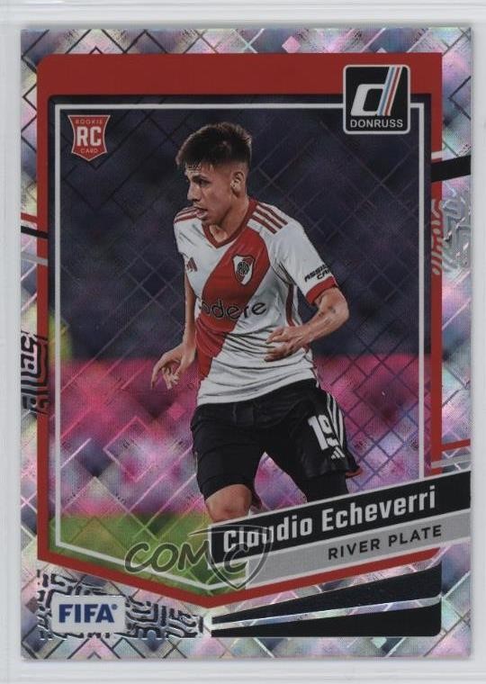 2023-24 Panini Donruss FIFA Diamond Claudio Echeverri #164 13m8