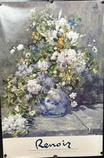 1990s Pierre Renoir Original Museum Lithograph Poster Print