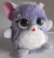 2021 Hasbro FurReal Fuzzalots Kitty Purple Interactive Feeding Test Workng 3 7/8
