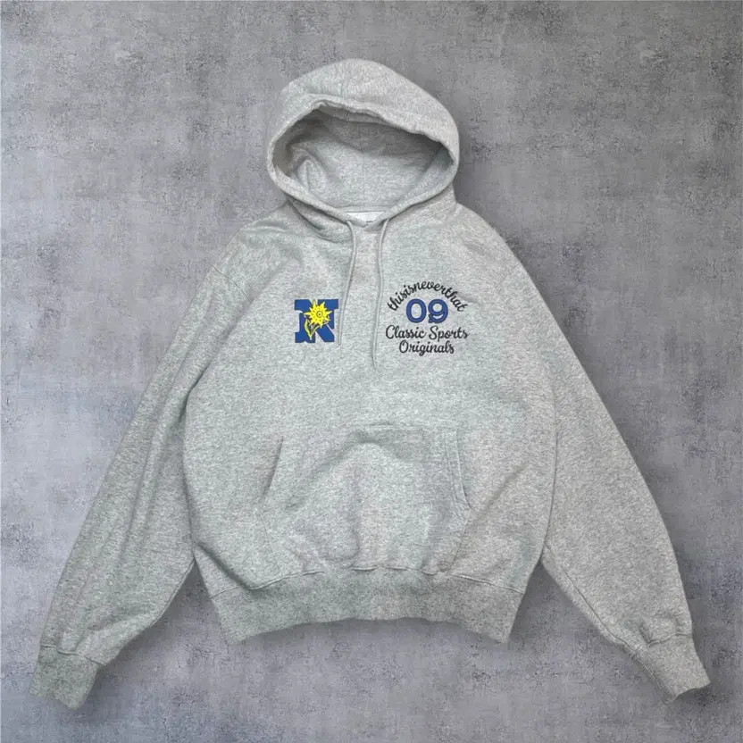 Thisisneverthat Light Gray Edelweiss Graphic Hood… - image 5