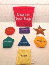 Educational Insights 7 Bean Bag Shapes With N...