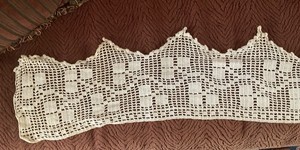Victorian Era Hand  Crocheted Trim - 9 Yards
