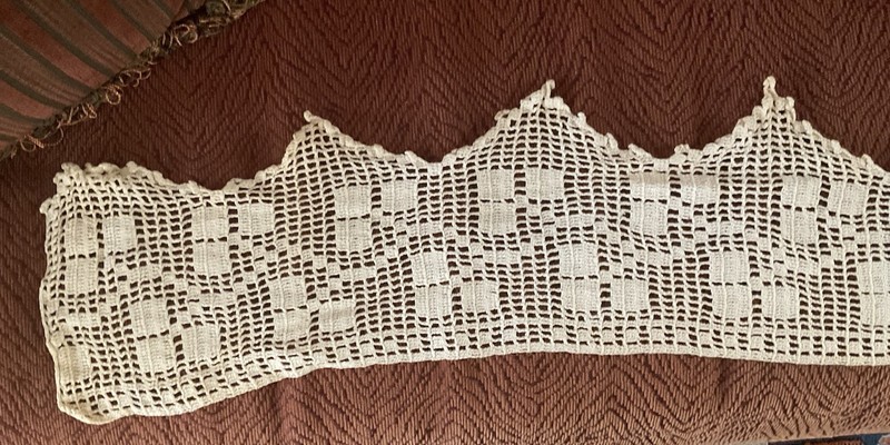 Victorian Era Hand  Crocheted Trim - 9 Yards