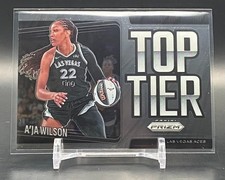 2025 Panini Prizm WNBA A'Ja Wilson Top Tier Insert #2 Las Vegas Aces GOAT
