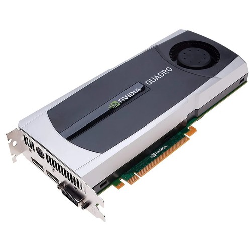 HP (616077-001) NVIDIA Quadro 5000 2.5GB GDDR5 PCIe-x16 FH (655934-B21) - Picture 2 of 4