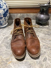 Red Wing Heritage 3137 Chukka Boots Mens 14 D Copper Rough Tough Leather USA