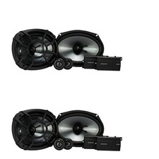 Kicker CSS69 6X9 Inch 160x230mm .75 Inch 20mm TWEETER PAIR 4 Ohm bundle