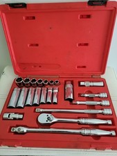 Snap On Pb-17 22 Pc Sae 38 Drive Socket Set 6 Point Older Set In Mint Conditio Snap On Pb-17 22 Pc Sae 38 Drive Socket Set 6 Point Older Set In Mint Conditio