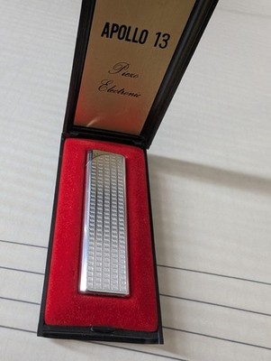 APOLLO 13   Piezo Electronic Feuerzeug in Originalbox | Space-Age Sammlerstück