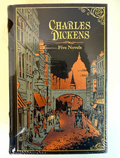 Charles Dickens Five Novels Leather Bound Hardcover B&N Classics 2011