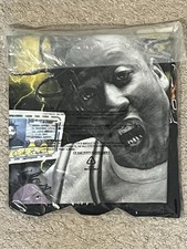 Official Ol Dirty Bastard ODB T Shirt Large Wu Tang Rap Graphic Tee Black New