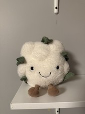 Retired Jellycat Amuseables Cauliflower NWT Plush Food/ Vegetable Collection New