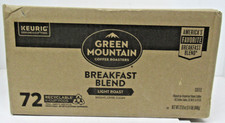 72ct Green Mountain Coffee Breakfast Blend Light Roast Keurig Single-serve K-cup