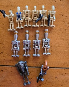 Vintage 2000 Legos Star Wars Mini Figure Collection