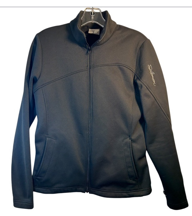 SALOMON CAPPOTTO DONNA GRANDE NERO TUTTI I GIORNI CASUAL outdoor capsule minimalista