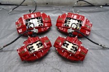 2017 INFINITI Q50 3.0T RED SPORT 400 OEM RED AKEBONO BRAKE CALIPERS #7224