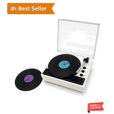 USB-C Rechargeable Mini Record Player   Capti...