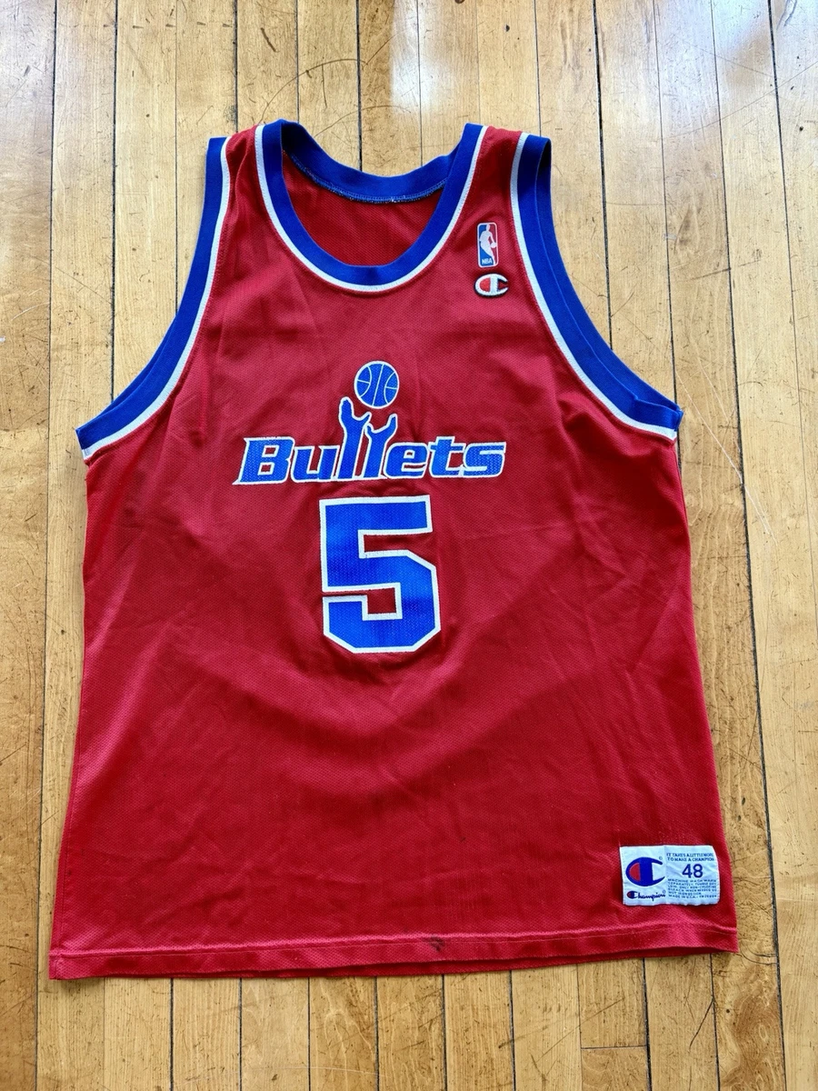 Champion Washington Bullets NBA Fan Apparel & Souvenirs for sale