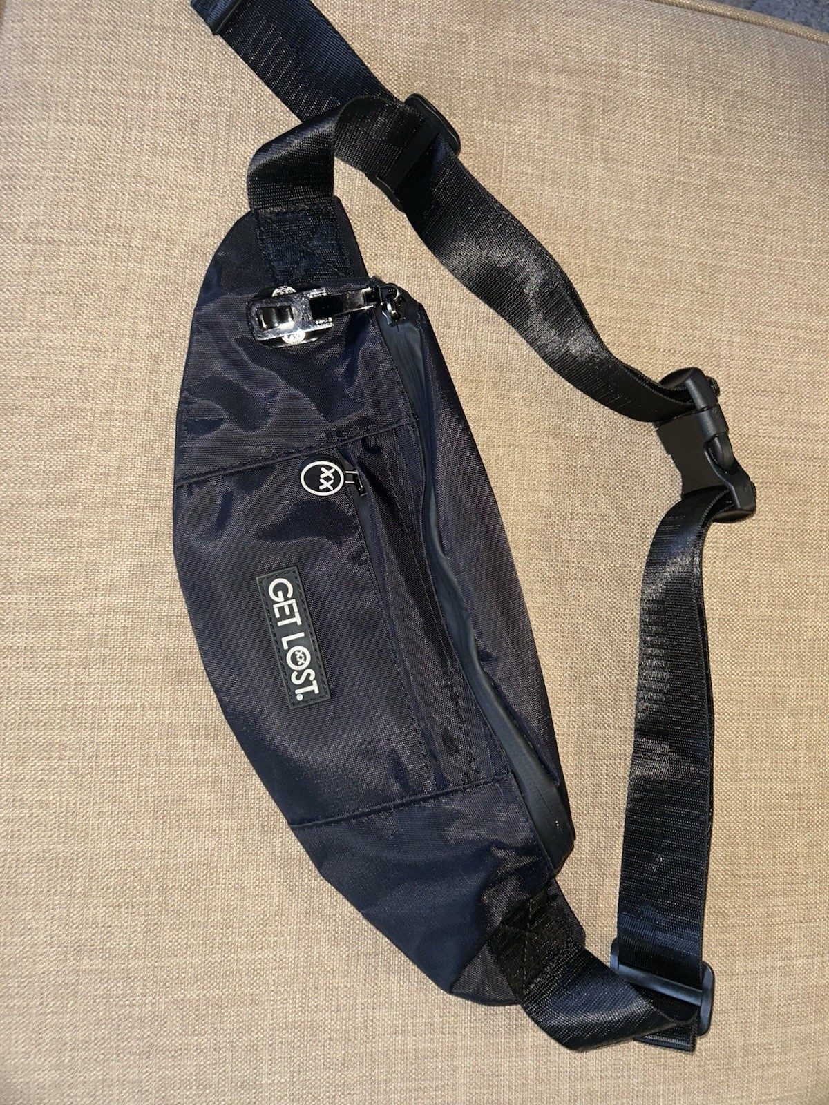 Smell Proof Locking Fanny Pack for Discreet Storage