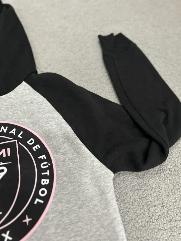 Sudadera con Capucha Inter Miami Para Hombre Pequeña Grande Niños Grande Antigua MLS Soocer Sudadera Foto 4 de 4
