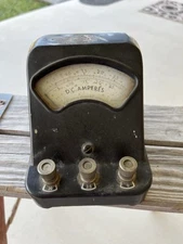 W.M. Welch Scientific D.C. Ammeter - Vintage DC Meter 