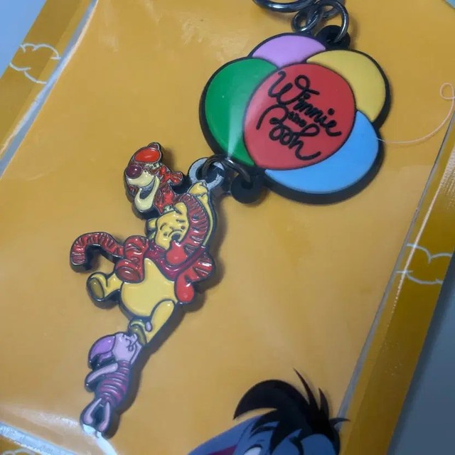 Winnie the Pooh & Monsters Inc Keychains - Nearly New Disney Pixar