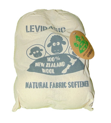 Levibasics Wool Dryer Balls 6 Pack New Zealand Wool Natural Fabric Softener