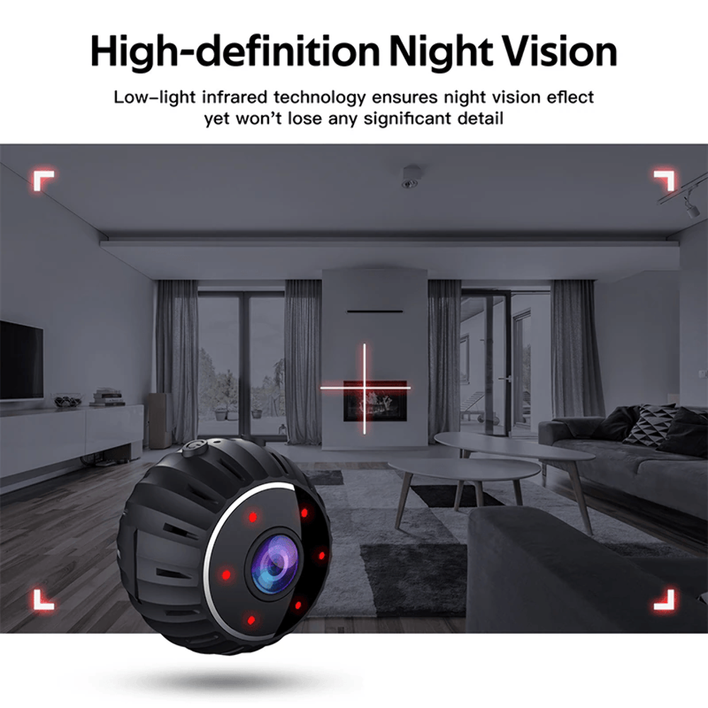 Security Outlet Mini Wireless Security Camera | HD Smart Home Cam | eBay