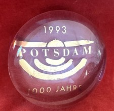 lim. Glas Briefbeschwerer paperweight 1000 Ja...