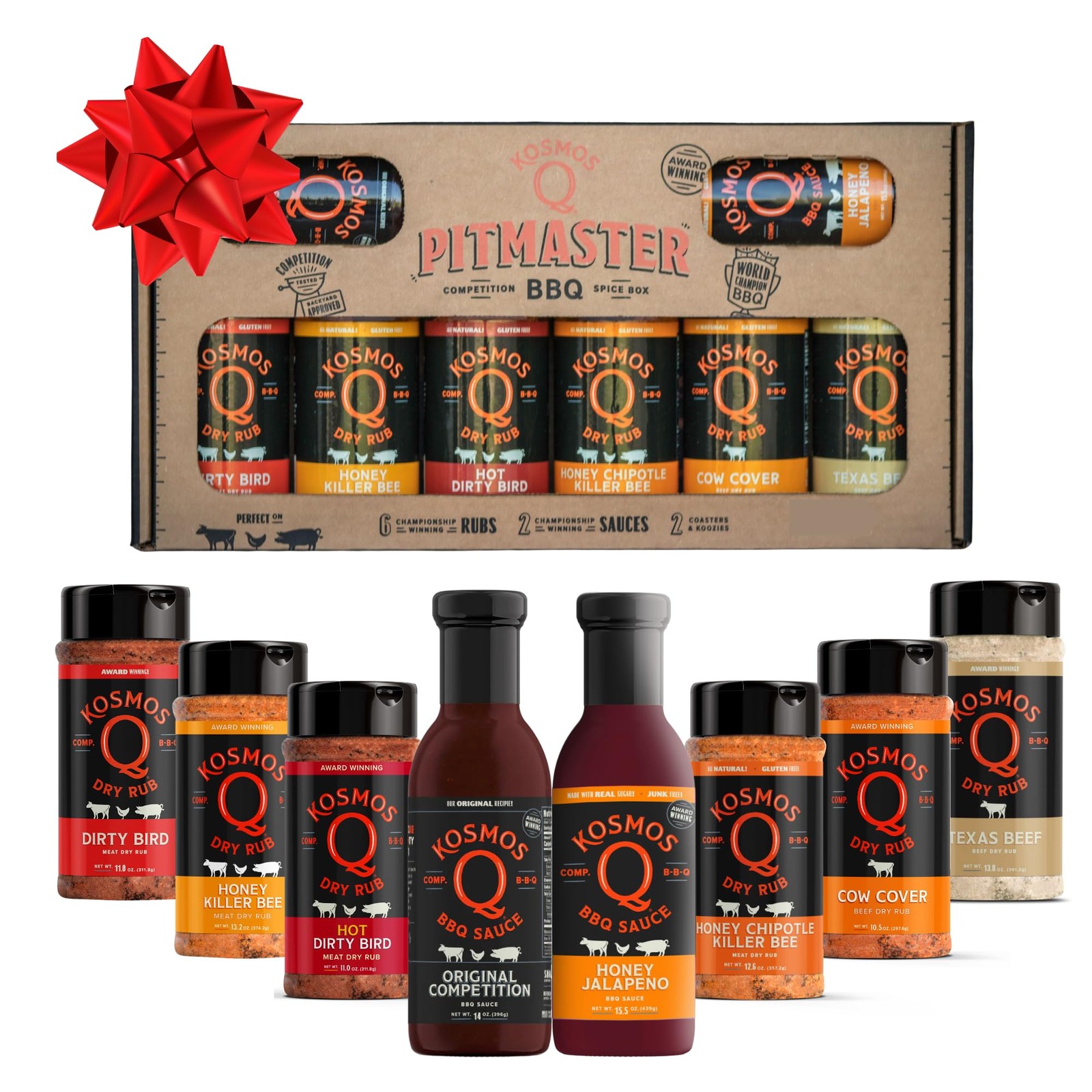 Kosmos Q BBQ Pitmaster Christmas Gifts for Men or Dads, Incl