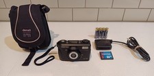 Vintage PENTAX EI-100 Digital Camera Bundle w/ Memory, Batteries, Denali Case  