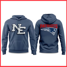 SALE 30 Patriots Rivalries Storm Blue 2025 Hoodie Reprint Gildan