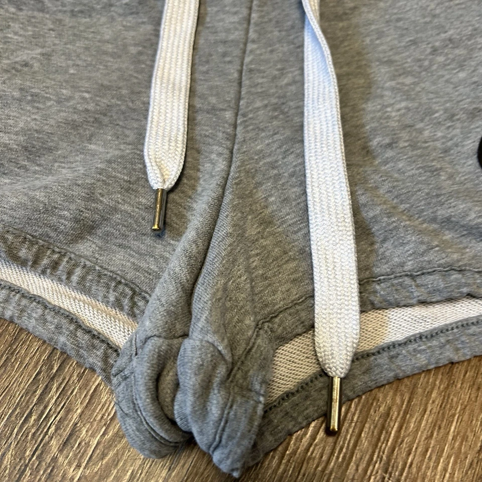 Pantalones Cortos Atléticos Vintage Nike Red Tag Bolsillos Algodón Talla Mediana Gris Foto 3 de 4