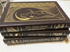 ANCIENT EASTERN BOOKS OF LOVE 3 Vol Set  Easton Press Richard Burton Leather