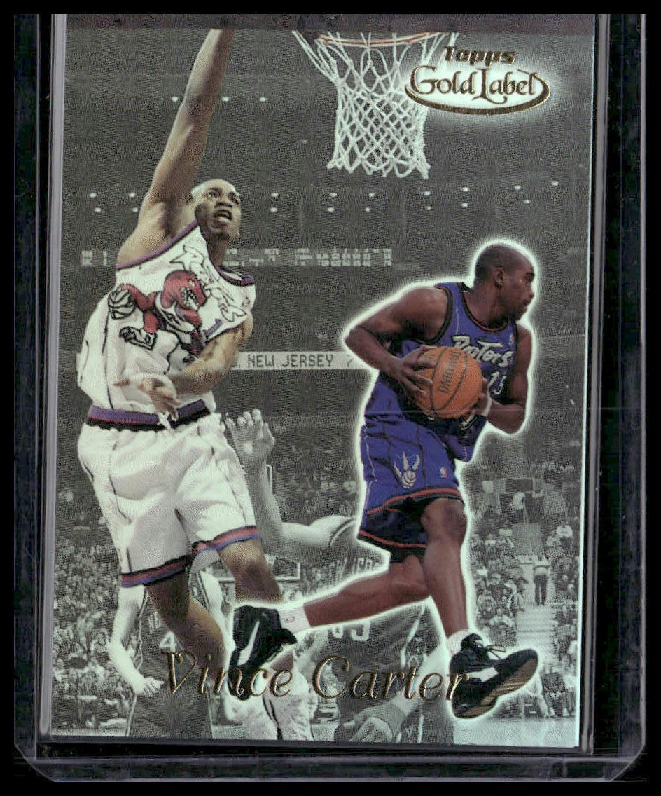 1999-00 Topps Gold Label #33 Vince Carter Class 2