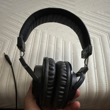 TASCAM TH-200X Over-Ear Headphones Black 3.5mm Adjustable Headband DJ Studio