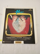 The Hunger Vintage CED Video Disc David Bowie Susan Sarandon
