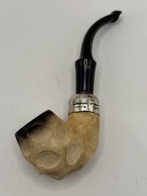 Vintage Peterson Tobacco Pipe Dublin Sterling Silver 301 Sculptured 1978 RARE
