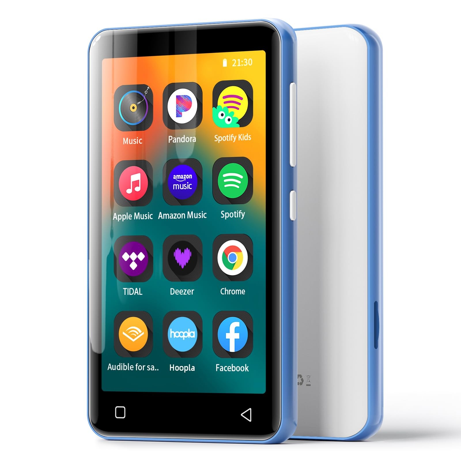 With Bluetooth And Wifi,mp3 Spotify,spotify 80gb, Blue