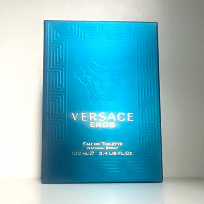 Versace Eros Eau de Toilette Spray 3.4 US fl oz Regular Size