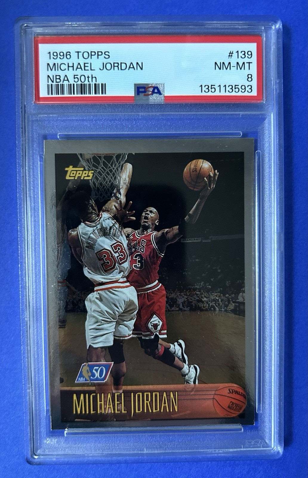 Michael Jordan 1996 Topps #139 NBA at 50 Price Guide - Sports Card