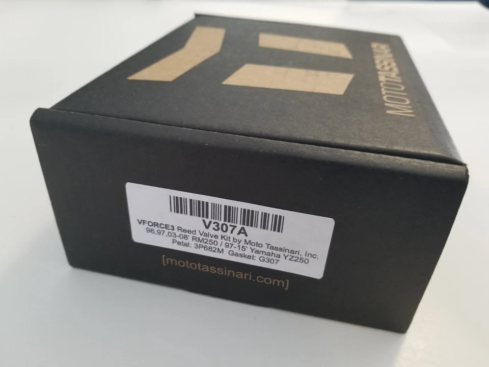 Válvula de 3 cañas Moto-Tassinari VForce para 1997-23 Yamaha YZ250 YZ250X RM250 V307A Foto 4 de 4